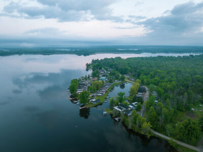 Resort near Rice Lake